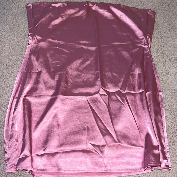 Princess Polly SHAYA STRAPLESS MINI DRESS PINK - Picture 2 of 8